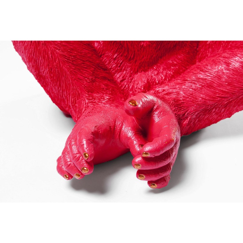 Money Box Monkey Kikazaru Red Kare Design