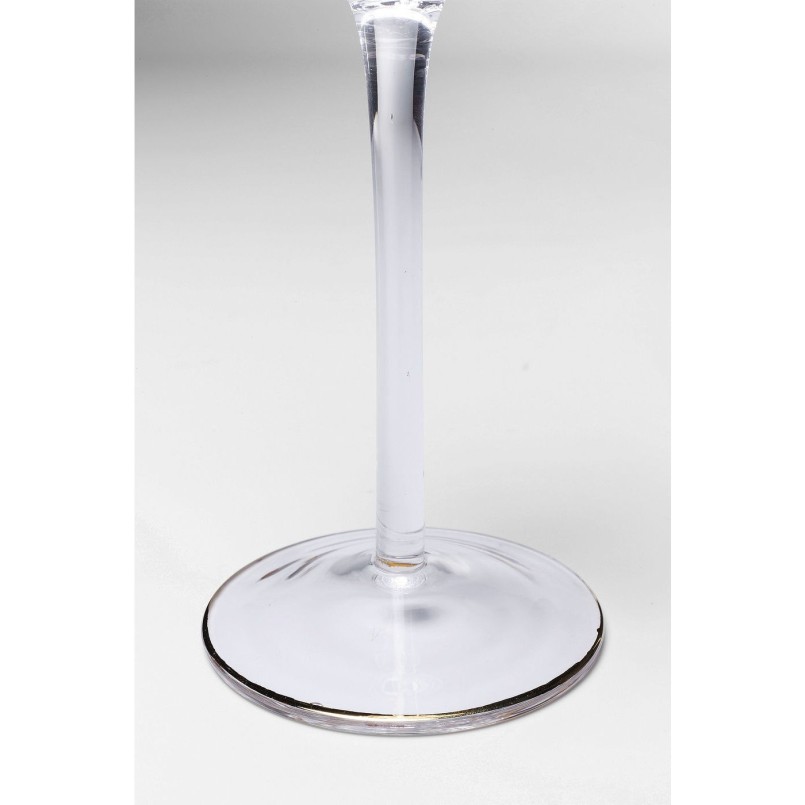 Red Wine Glass Hommage Kare Design