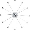 Wall Clock Like Umbrella Balls Chrome Kare Design