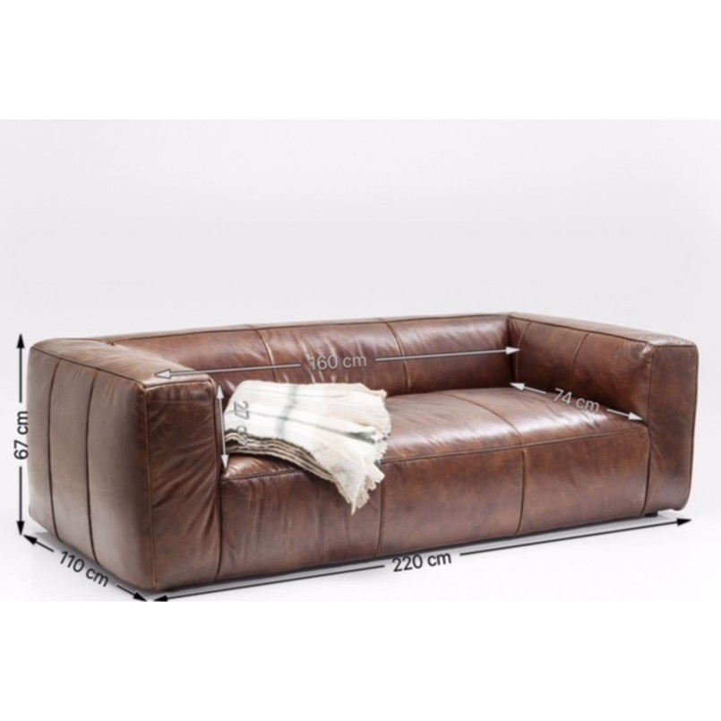 Canapé Cubetto 2,5 places Kare Design