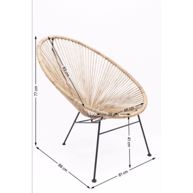 Arm Chair Spaghetti Nature Kare Design