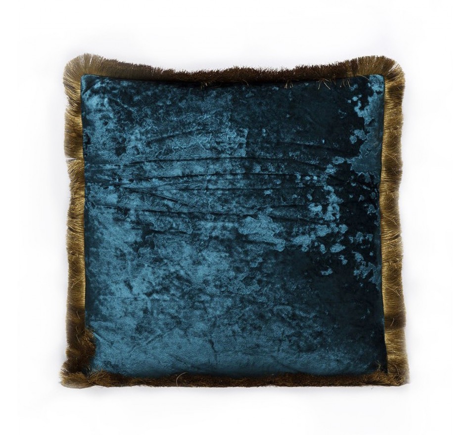 Cushion Fringe Cannes 45x45cm blue Kare Design Cushion Fringe Cannes 45x45cm blue Kare Design