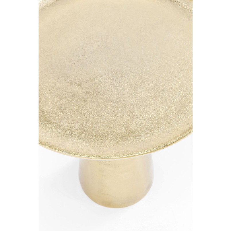 Table d'appoint Orient dorée 45cm Kare Design