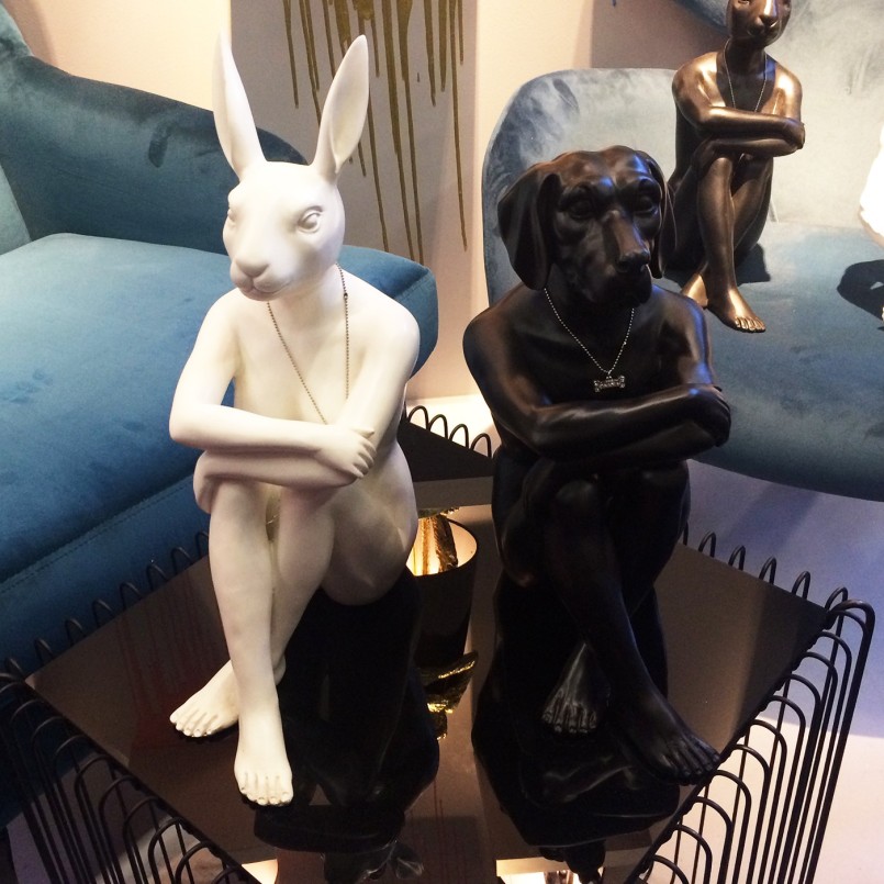 Déco Gangster Dog noire Kare Design