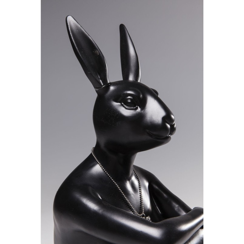 Deco Figurine Gangster Rabbit Black Kare Design