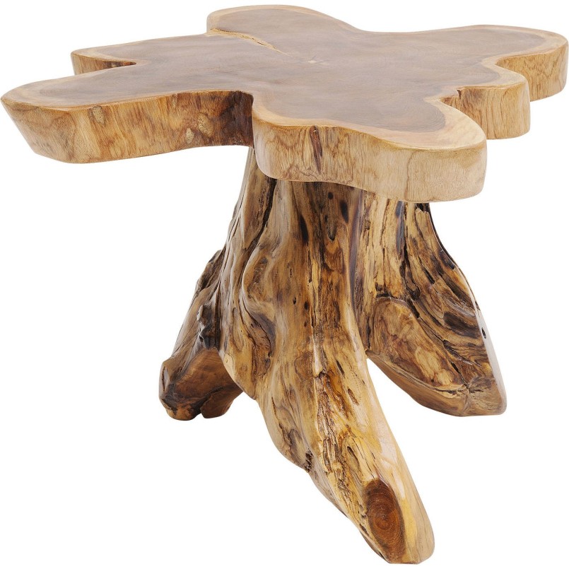 Table d'appoint souche d'arbre 63cm Kare Design