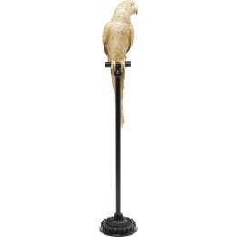 Deco Figurine Parrot Gold Kare Design