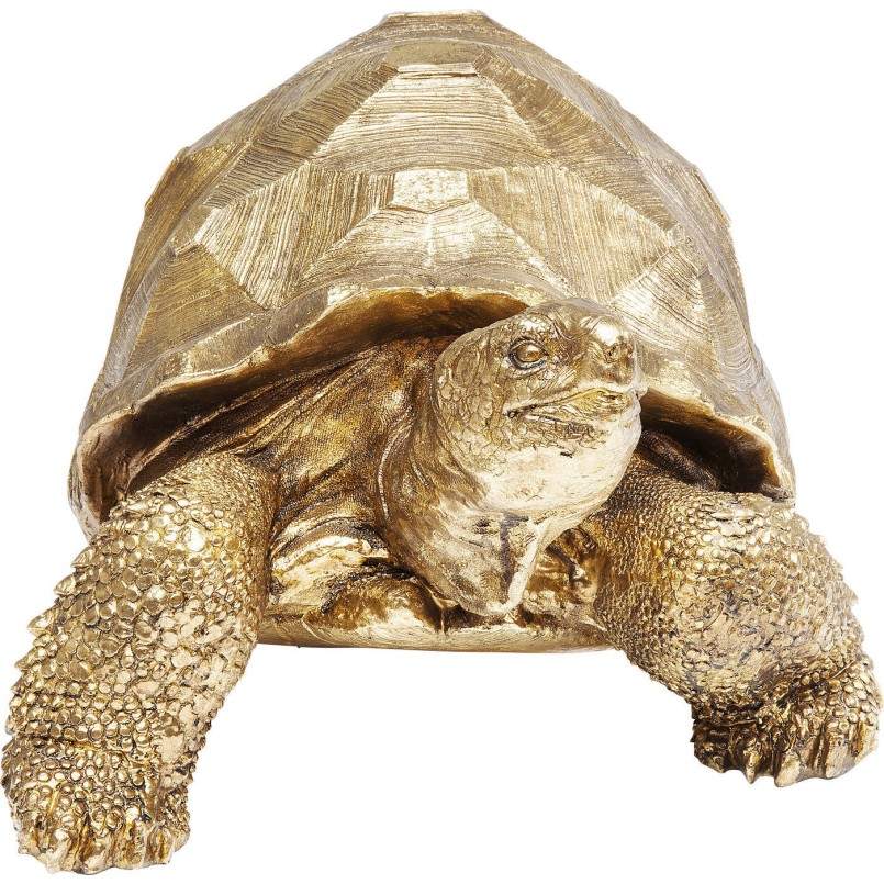 Deco Figurine Turtle Gold Medium Kare Design
