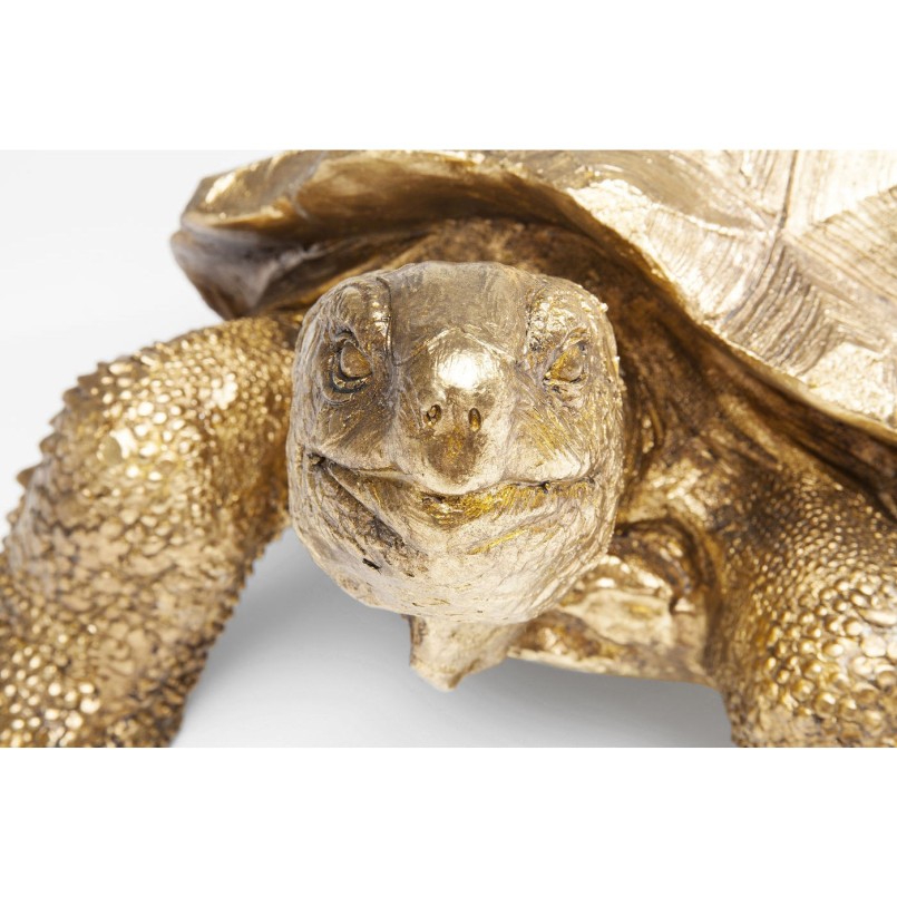 Déco Tortue dorée 32cm Kare Design