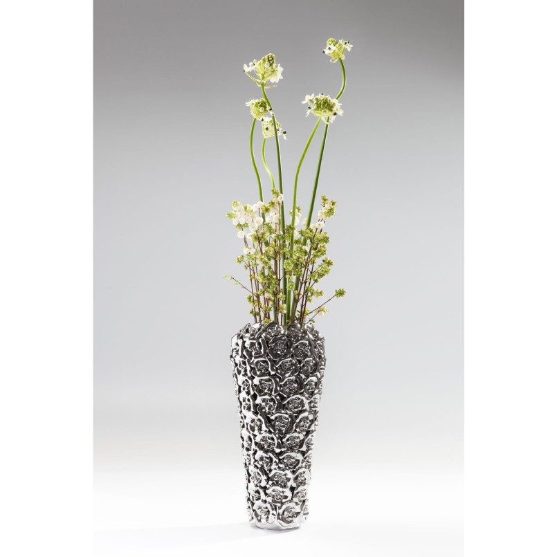 Vase Rose Multi Chrome Small Kare Design