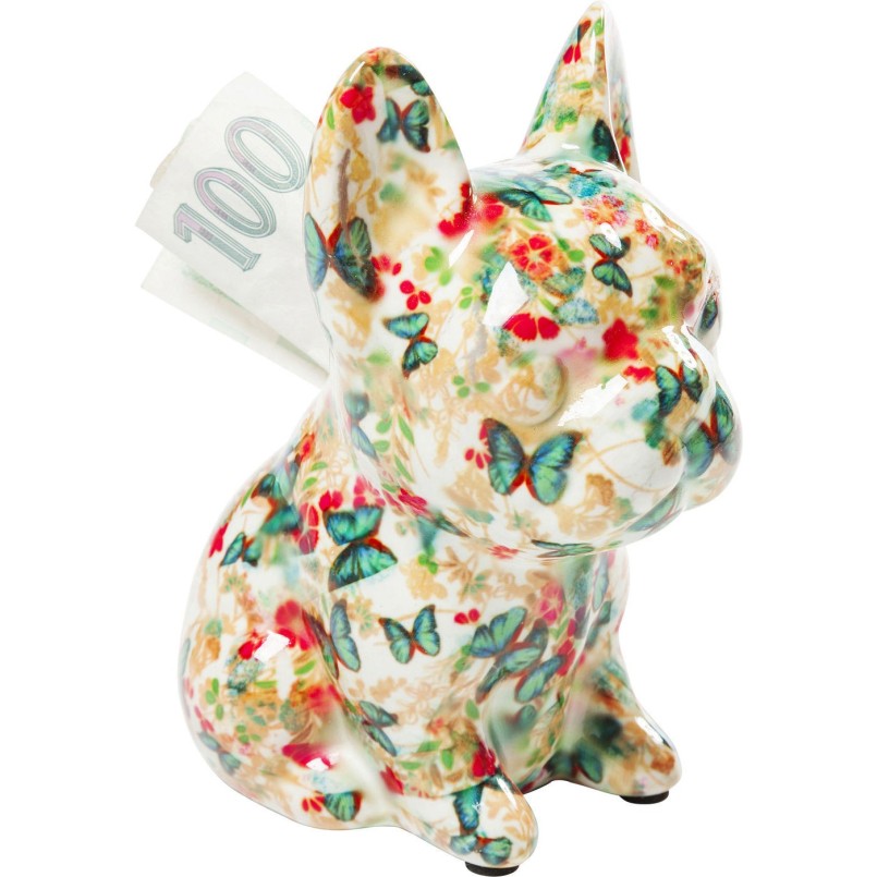 Money Box Dog Fiore 12cm Assorted Kare Design