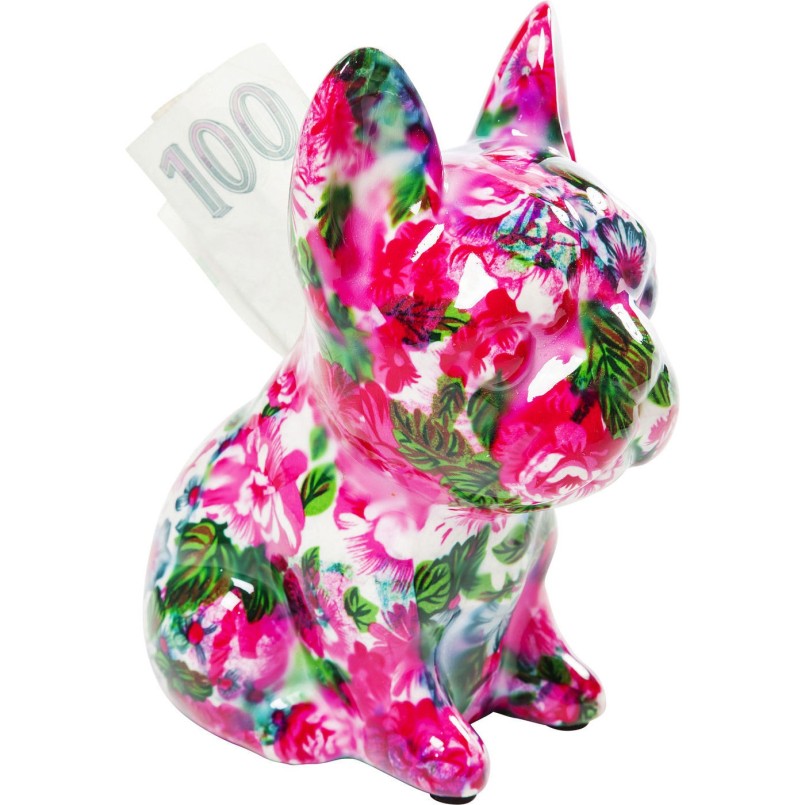 Money Box Dog Fiore 12cm Assorted Kare Design