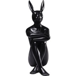 Deco Figurine Gangster Rabbit Black Kare Design