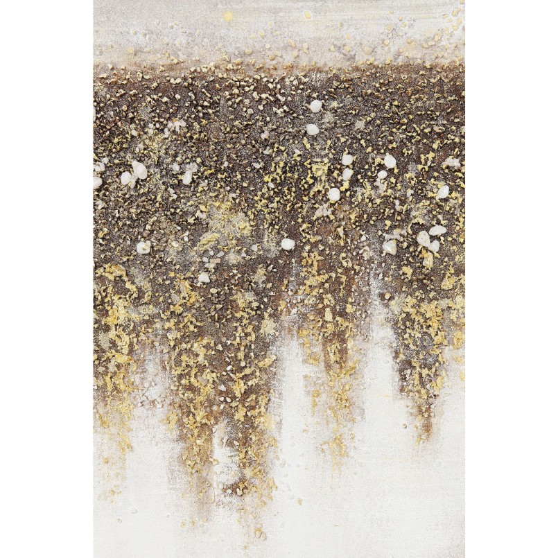 Peinture à l'huile Abstract Fields 120x90cm Kare Design