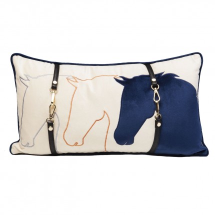 Kussen paardenhoofd 50x30cm Kare Design
