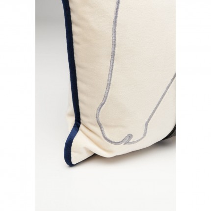 Kussen paardenhoofd 50x30cm Kare Design
