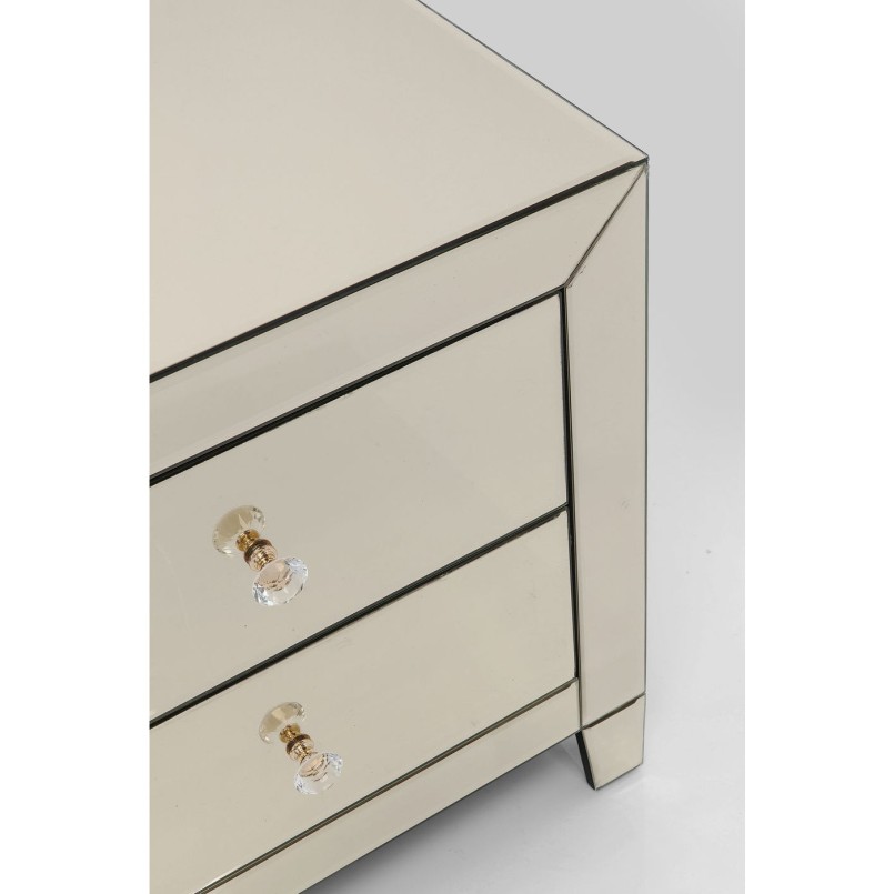 Dresser Small Luxury Champagne 2 Drawers Kare Design