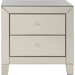 Dresser Small Luxury Champagne 2 Drawers Kare Design