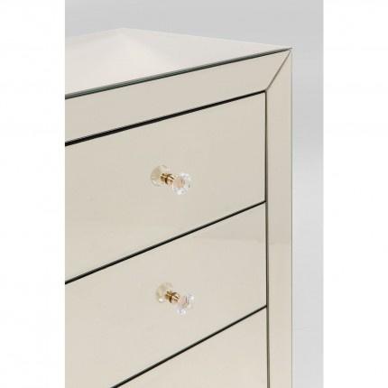 Ladekast Luxury Champagne 3 lades Kare Design