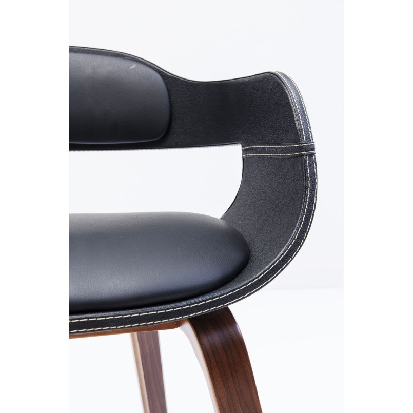 Chaise Costa Walnut Kare Design 