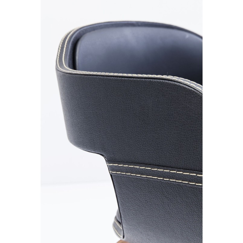 Chaise Costa Walnut Kare Design 