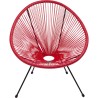 Fauteuil Acapulco cherry