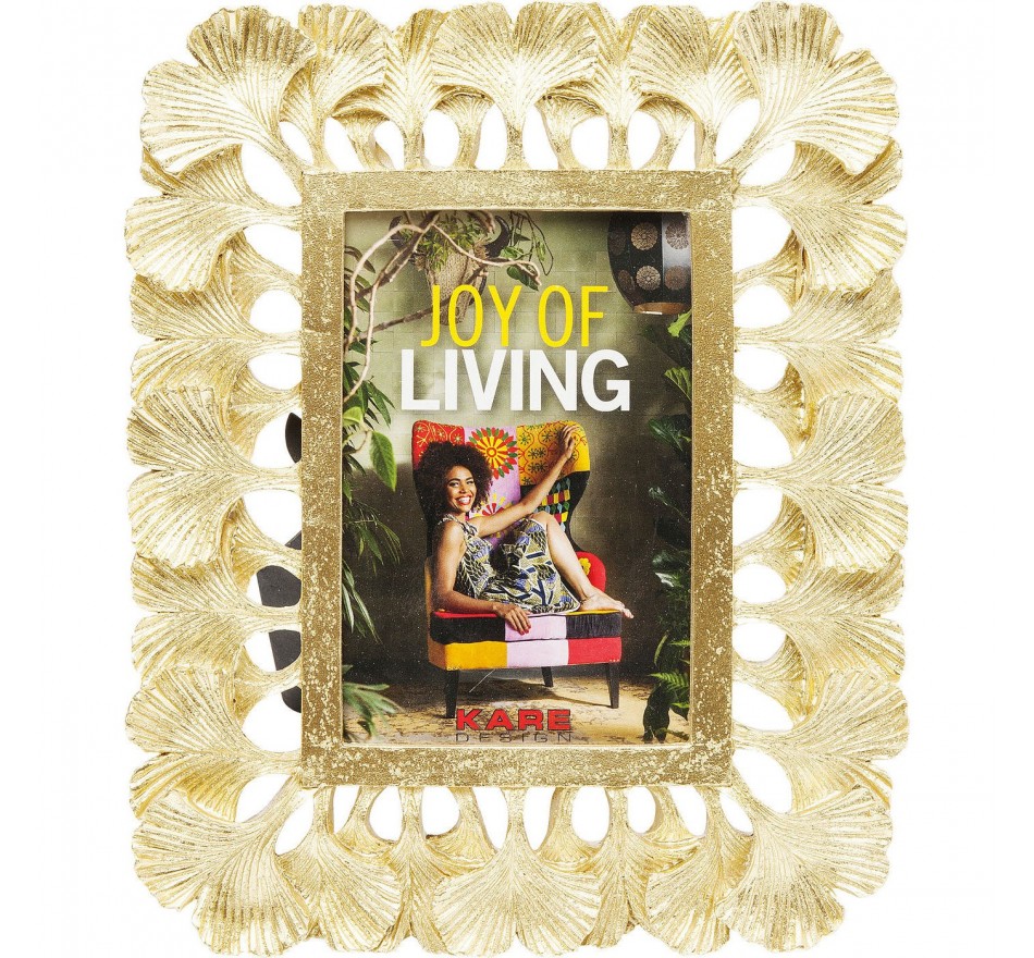 Fotolijst Ginkgo 21x26cm goud Kare Design Fotolijst Ginkgo 21x26cm goud Kare Design