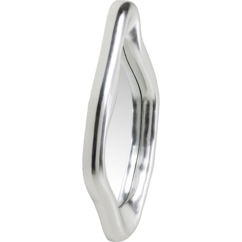 Miroir Hologram argenté 119x76cm Kare Design