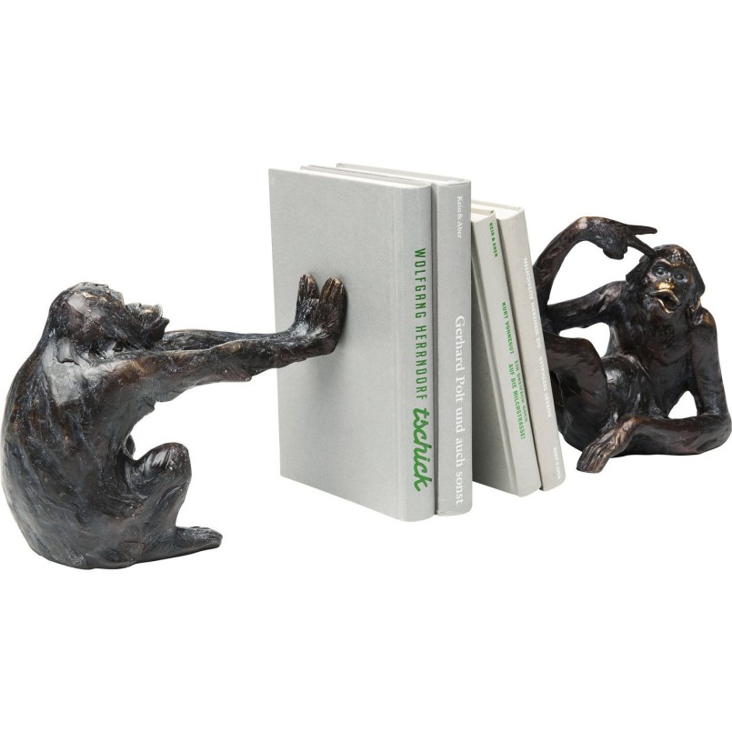 Bookend Monkey (2/Set) Kare Design