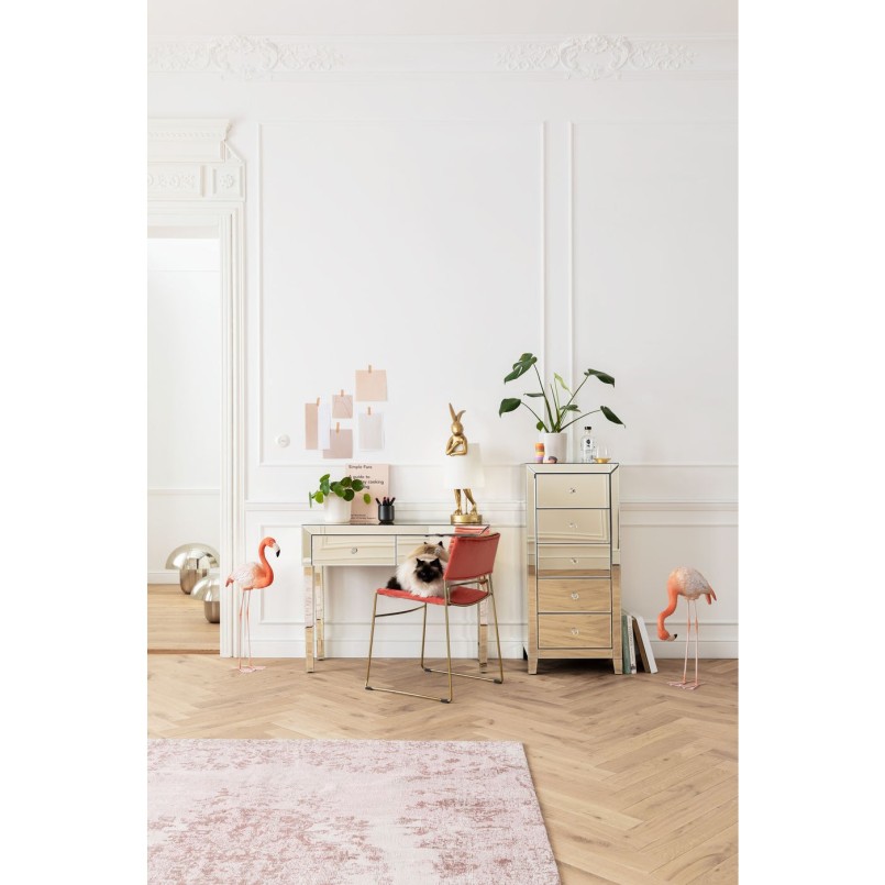 Table Lamp Animal Rabbit Gold Kare Design