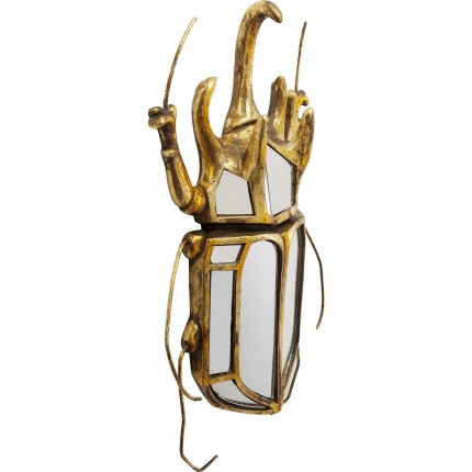 Wanddecoratie spiegel scarab Kare Design