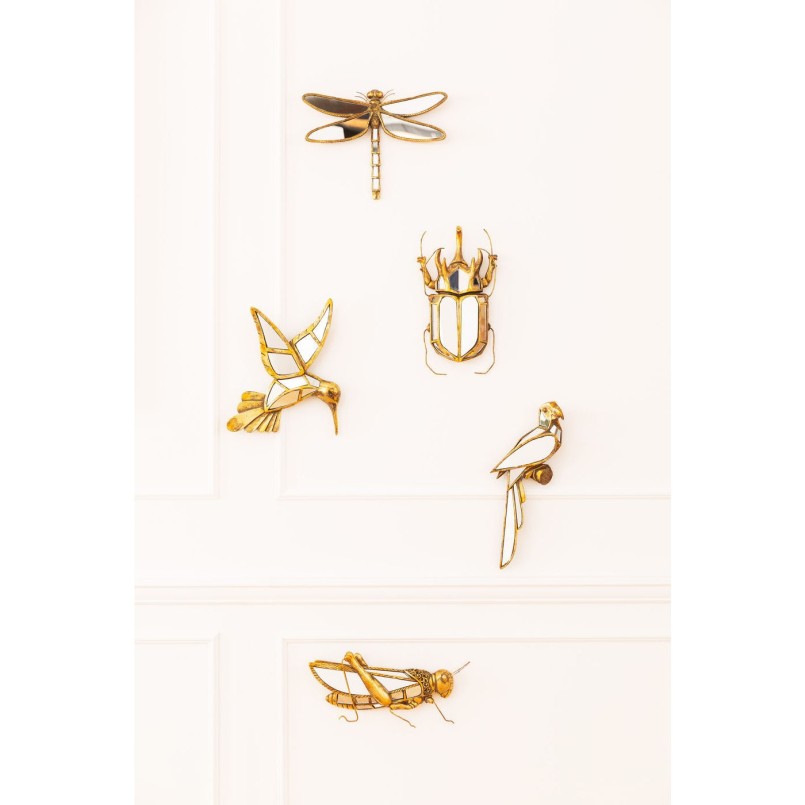 Déco murale miroir Colibri Kare Design