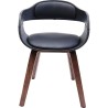 Chaise Costa Walnut Kare Design 