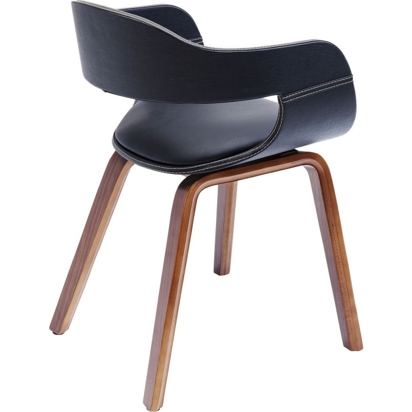 Chaise Costa Walnut Kare Design 