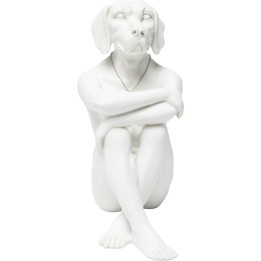 Déco figurine Gangster Dog Cream Kare Design