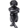 Deco Figurine Gangster Dog Black Kare Design