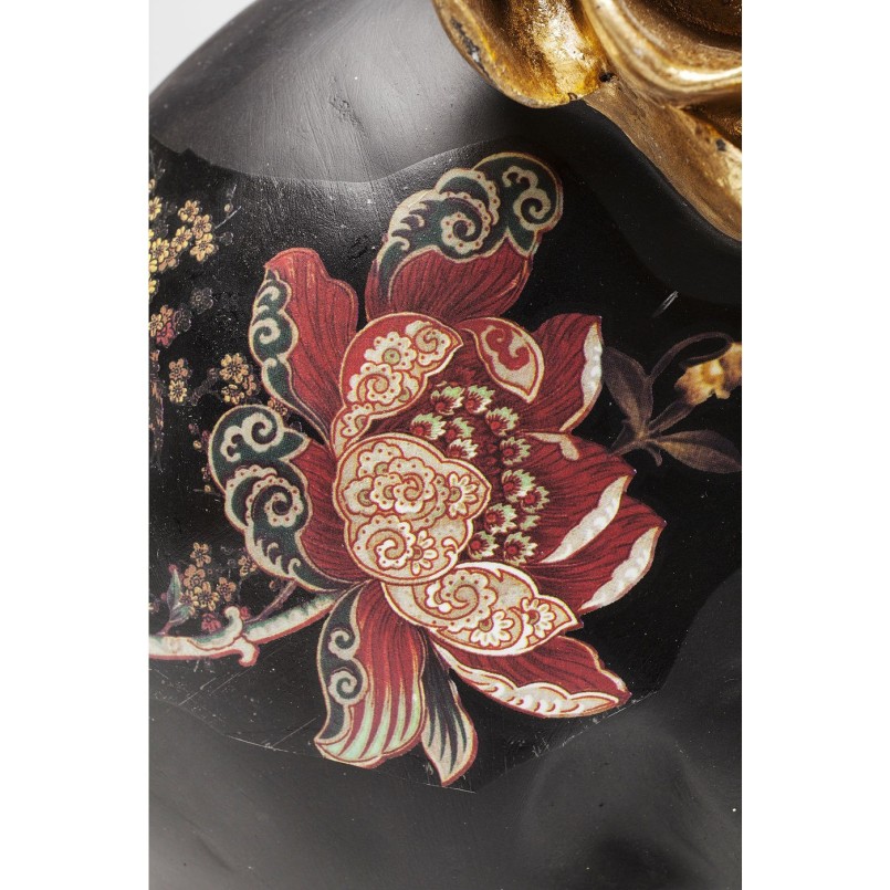 Deco Object Flower Skull 22cm Kare Design