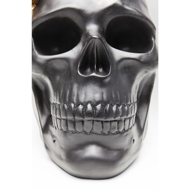 Deco Object Flower Skull 22cm Kare Design