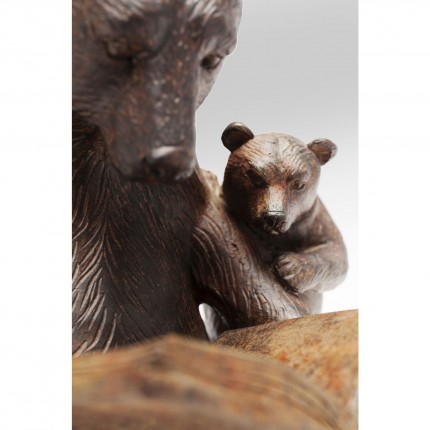 Woonaccessoires lezende beren bruin Kare Design