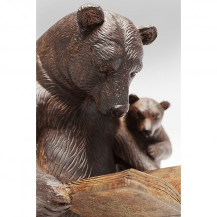 Woonaccessoires lezende beren bruin Kare Design