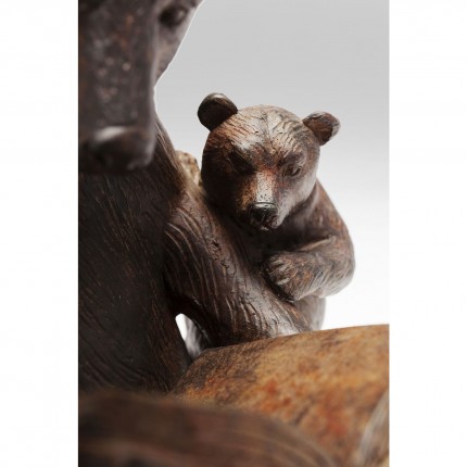 Woonaccessoires lezende beren bruin Kare Design