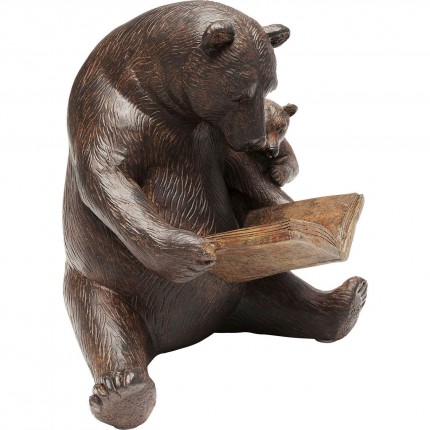 Woonaccessoires lezende beren bruin Kare Design