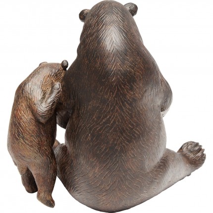 Woonaccessoires lezende beren bruin Kare Design