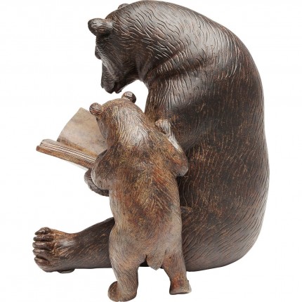 Woonaccessoires lezende beren bruin Kare Design