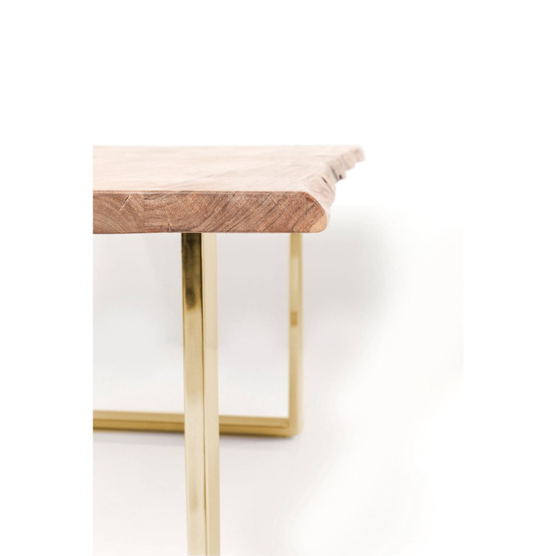 Table Harmony Brass 160x80cm Kare Design
