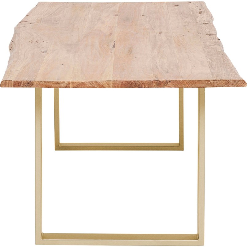 Table Harmony Brass 160x80cm Kare Design