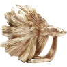 Deco Object Betta Fish Gold Small Kare Design
