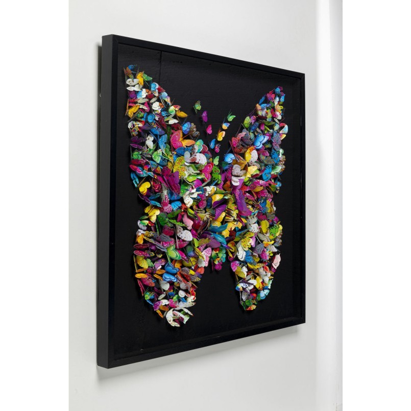 Cadre décoratif Farfalla 120x120cm