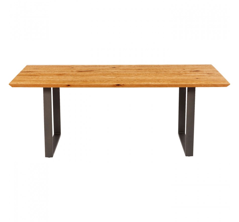 Eettafel Symphony 160x80cm eik staal Kare Design Eettafel Symphony 160x80cm eik staal Kare Design