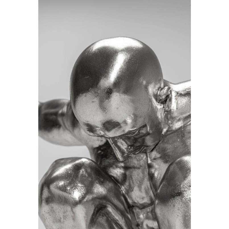 Objet décoratif Athlete XL argenté